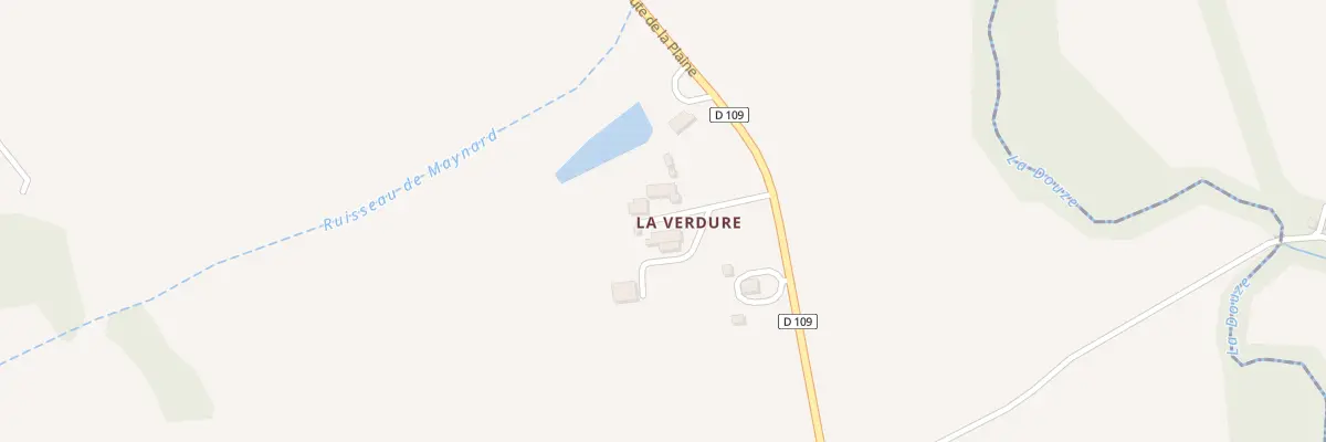 Plan du 5047 La Verdure à Bourrouillan