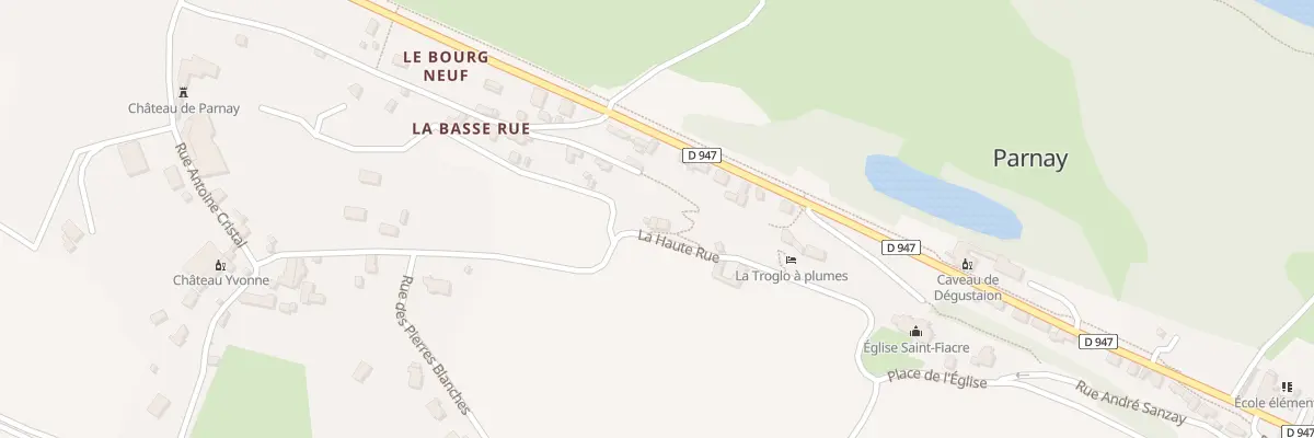 Plan du 5 Rue du Montoir à Parnay