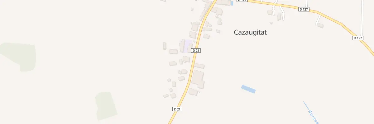 Plan du 9 Le Bourg à Cazaugitat