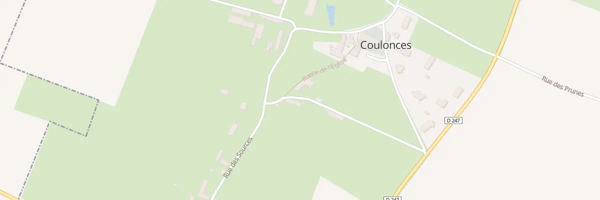 Plan du 5 Rue des Sources à Coulonces