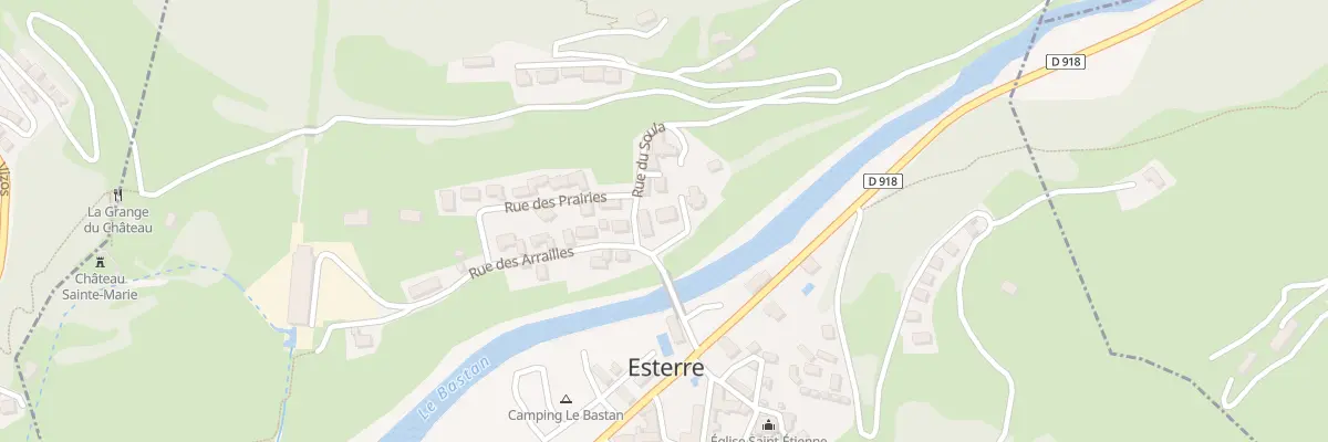 Plan du 4 Rue du Soula à Esterre