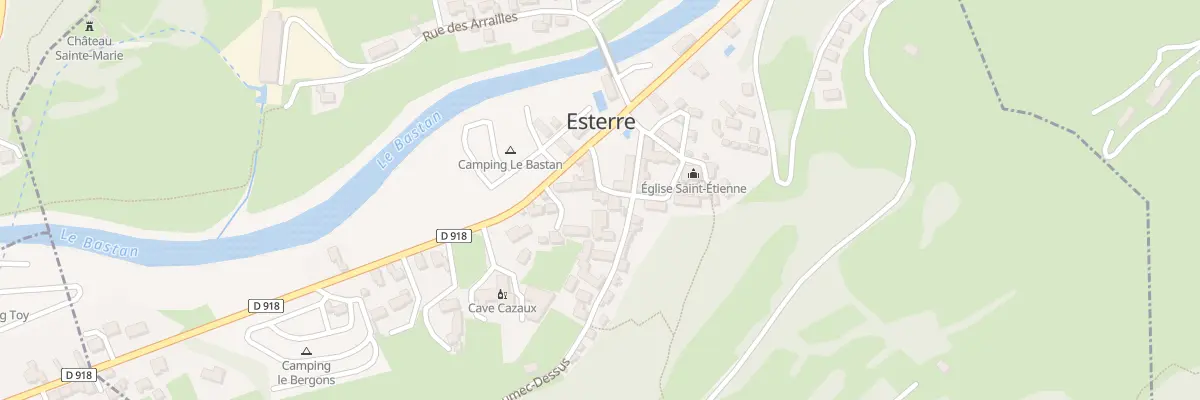 Plan du 5018 Le Village à Esterre