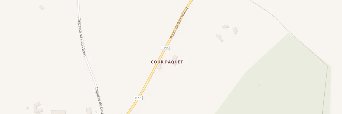 Plan du 3498 Rte de Bonnebosq à Victot-en-Auge