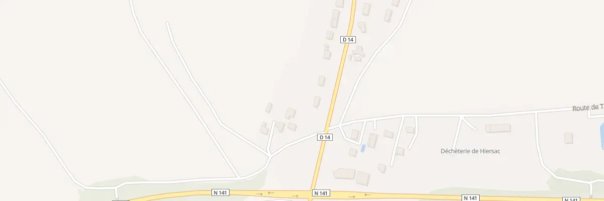 Plan du 2 Che du Parc à Hiersac