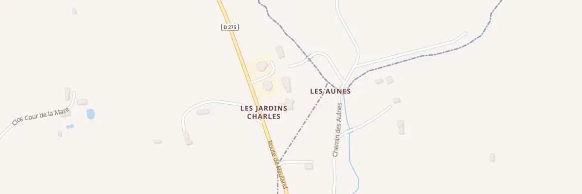 Plan du 1234 Rte d’Heuland à Danestal