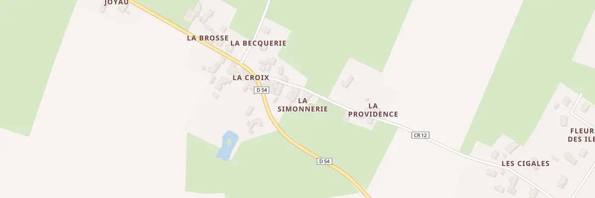Plan du 5048 La Simonnerie à Ligron