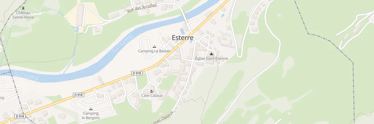 Plan du 16 Rue de la Carrere à Esterre