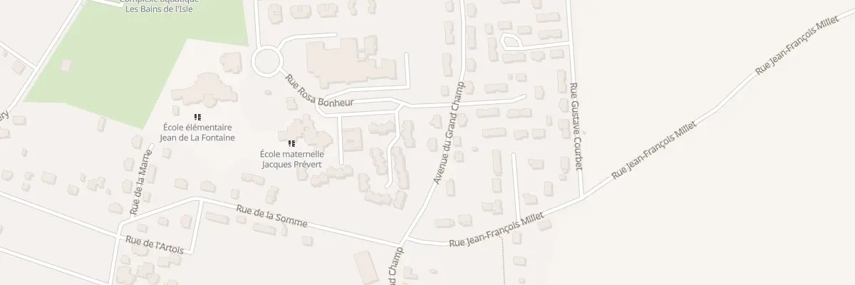 Plan du 3 Av du Grand-champ à Saint-Seurin-sur-l’Isle