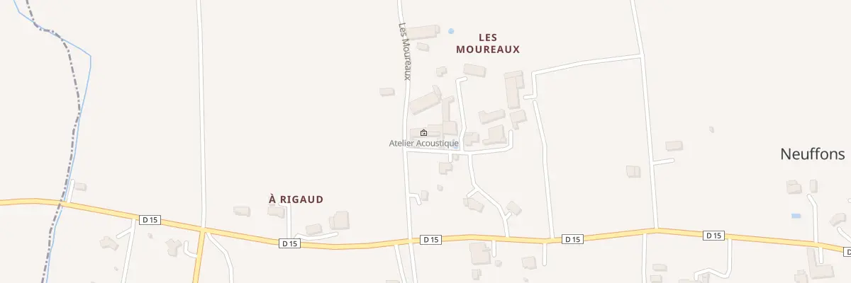 Plan du 7 Les Moureaux à Neuffons