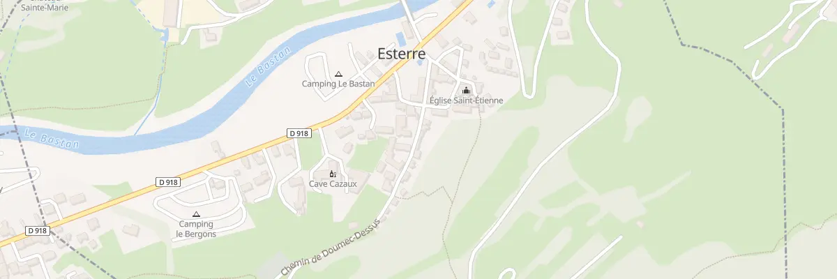 Plan du 5032 Le Village à Esterre