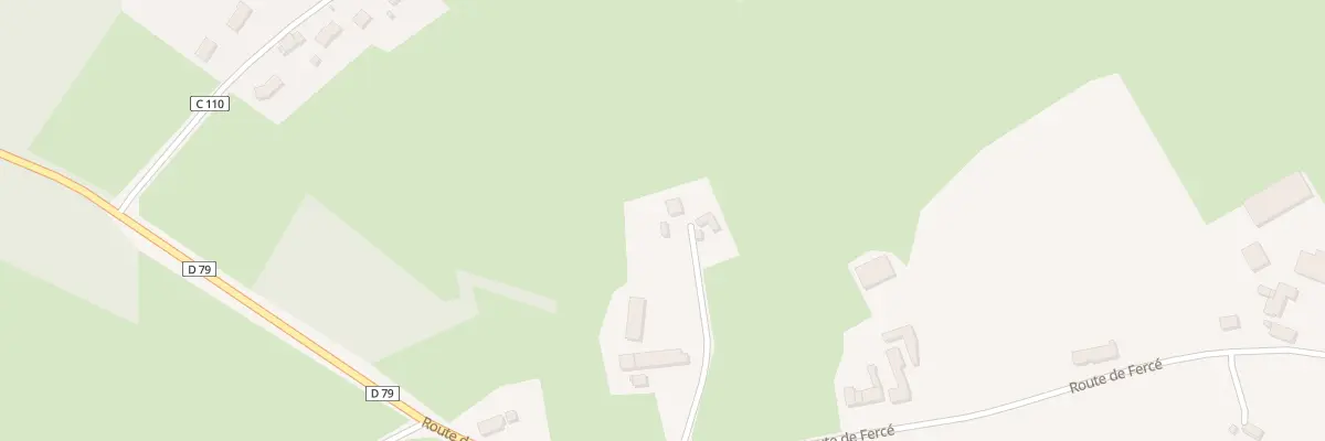 Plan du 4 Rte de Fercé à La Suze-sur-Sarthe