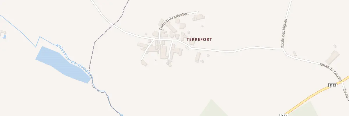 Plan du 533 Rte du Coudot à Minzac