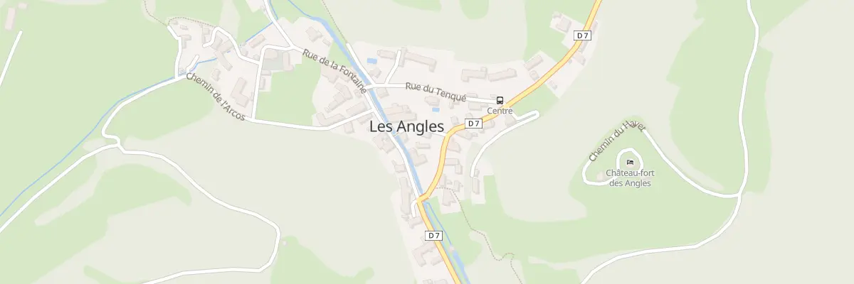 Plan du 1 Imp de la Mairie aux Angles