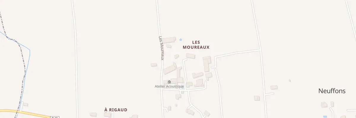 Plan du 9 Les Moureaux à Neuffons