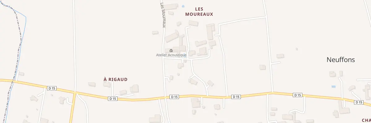 Plan du 4 Les Moureaux à Neuffons