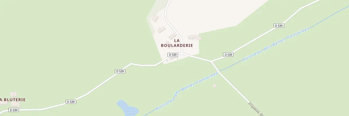Plan du 14 Rte du Conier Boulard à L’Orée-d’Écouves