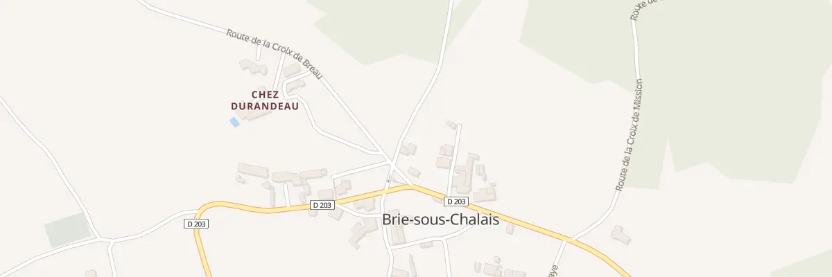 Plan du 2 Che de Font Marzelle à Brie-sous-Chalais
