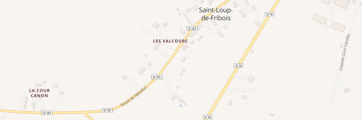 Plan du 31 Rte de Mézidon à Belle Vie en Auge