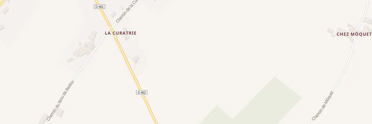 Plan du 4 Che de la Curaterie à Rioux-Martin