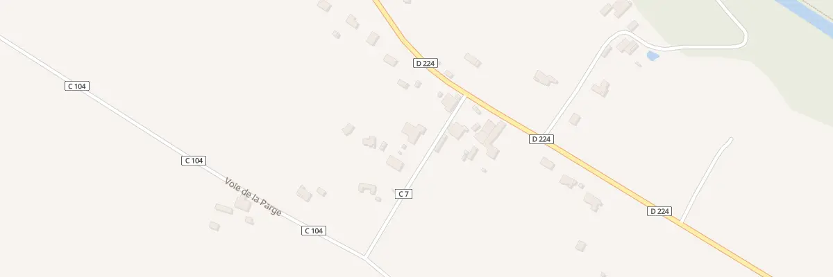 Plan du 4 Camelarge Ouest à Hure