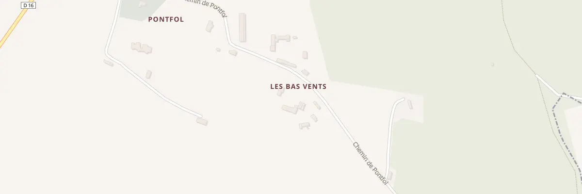 Plan du 5031 Les Bas Vents à Victot-en-Auge