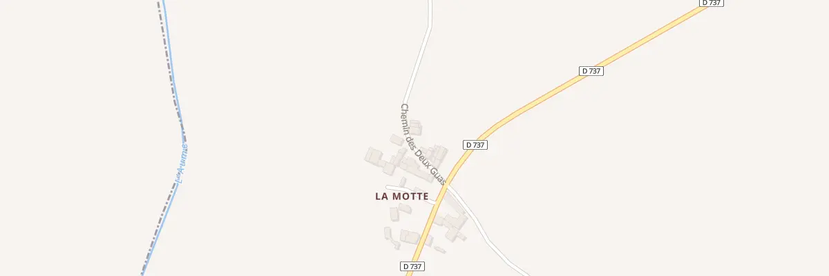 Plan du 6 Che des Deux Guas à Aigre