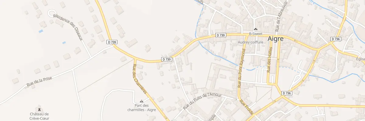 Plan du 34 Rue du Pont Boursier à Aigre