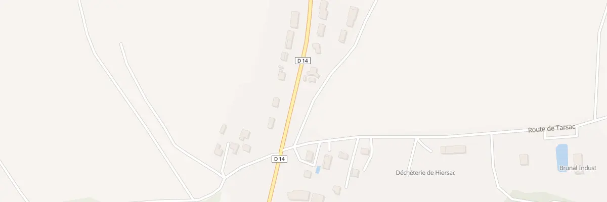 Plan du 1 Che des Regains à Hiersac