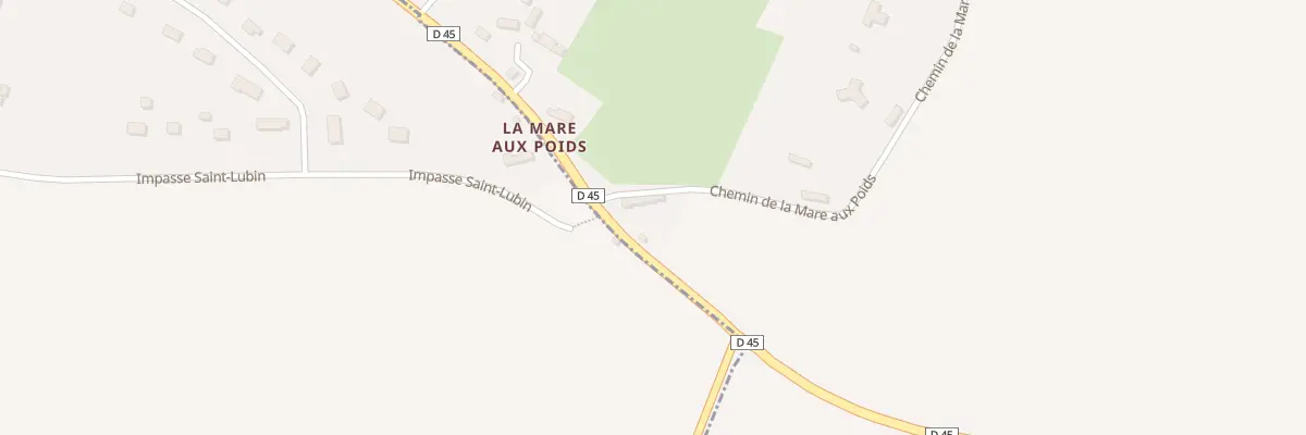 Plan du 5006 La Mare aux Poids à Branville