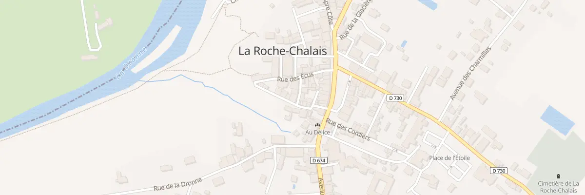 Plan du 10 Rue des Tanneries à La Roche-Chalais