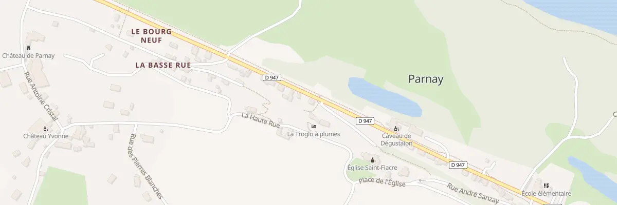 Plan du 39 Rte de Saumur à Parnay