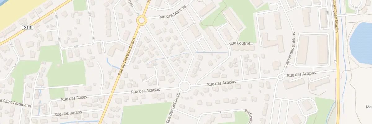 Plan du 4 Bd de l’Avenir à Villers-sur-Mer