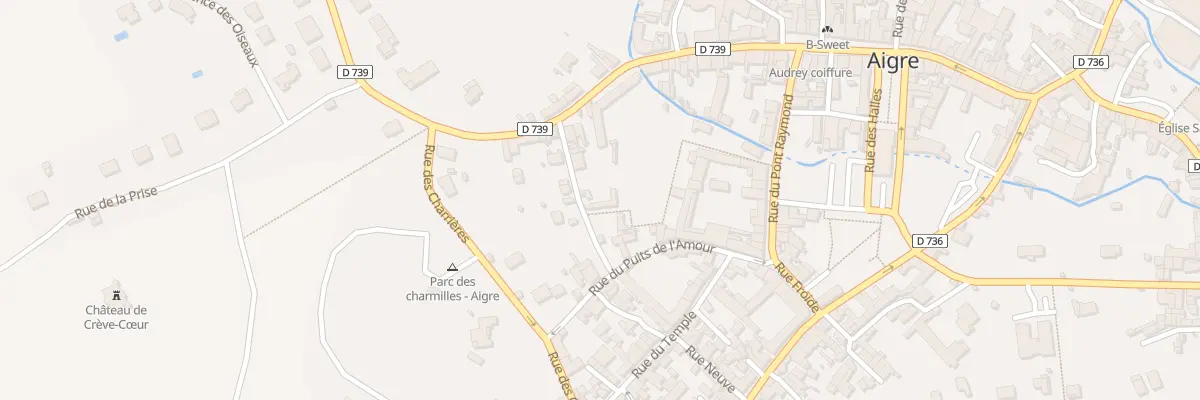 Plan du 5 Rue des Gaillards à Aigre