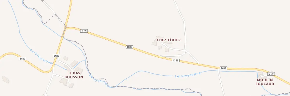 Plan du 5088 Bois Foucaud à Curac