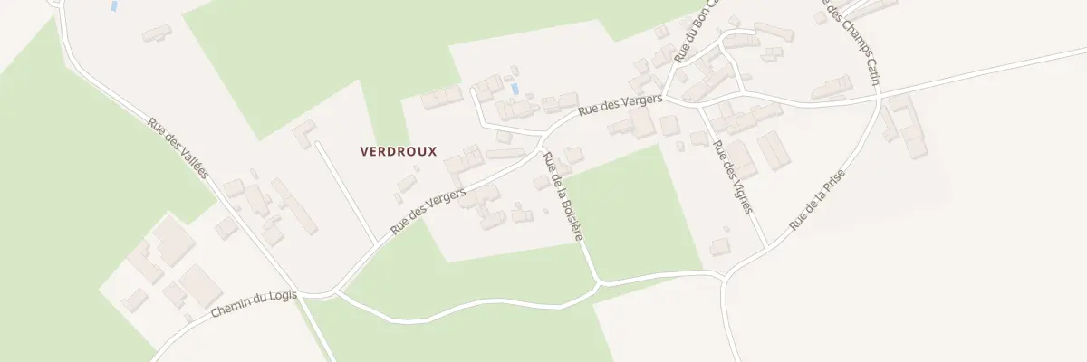 Plan du 17 Rue des Vergers Verdroux à Saint-Coutant