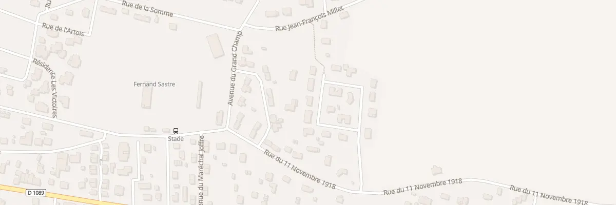 Plan du 11 Rue Marechal Fayolle à Saint-Seurin-sur-l’Isle