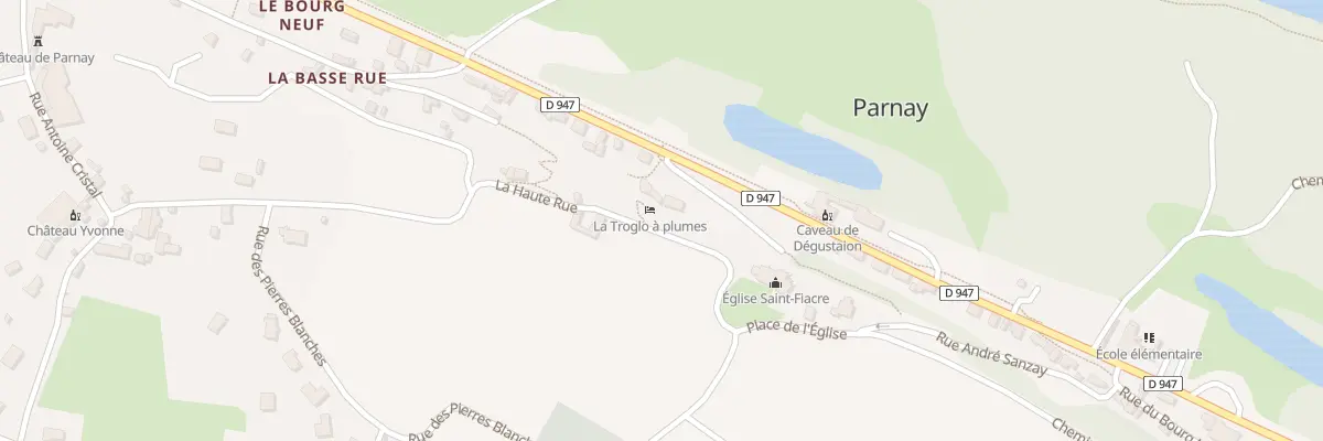 Plan du 5 Vc La Haute Rue à Parnay