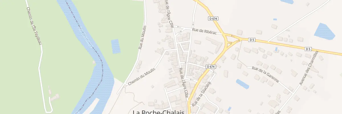 Plan du 26 Rue de l’Apre Côte à La Roche-Chalais