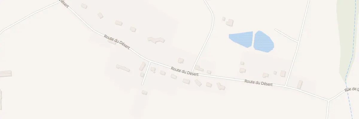 Plan du 18 Rte du Désert à Cuissai