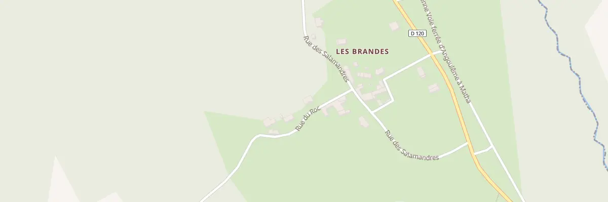 Plan du 5149 Les Brandes à Saint-Amant-de-Nouère