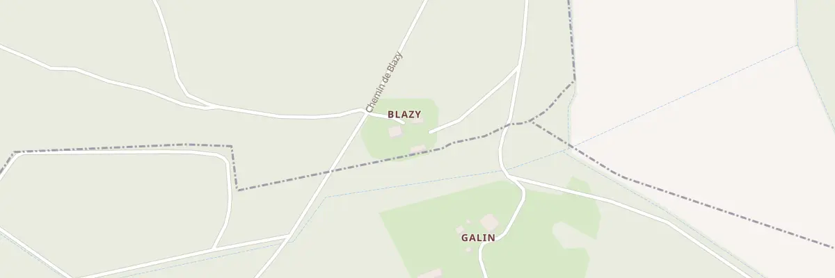 Plan du 951 Chem de Blazy à Sauméjan