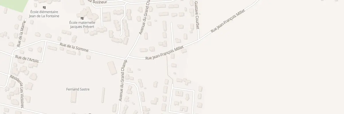 Plan du 6 Rue Jean François Millet à Saint-Seurin-sur-l’Isle