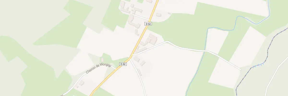 Plan du 3 Rte des Pyrenees à Sanous