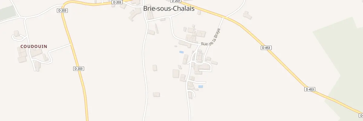 Plan du 5133 Chez Foucaud à Brie-sous-Chalais