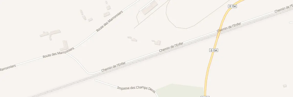 Plan du 490 Che de l’Enfer -Mesnil Mauger- à Mézidon Vallée d’Auge