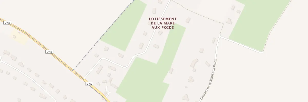 Plan du 5119 La Mare aux Poids à Branville
