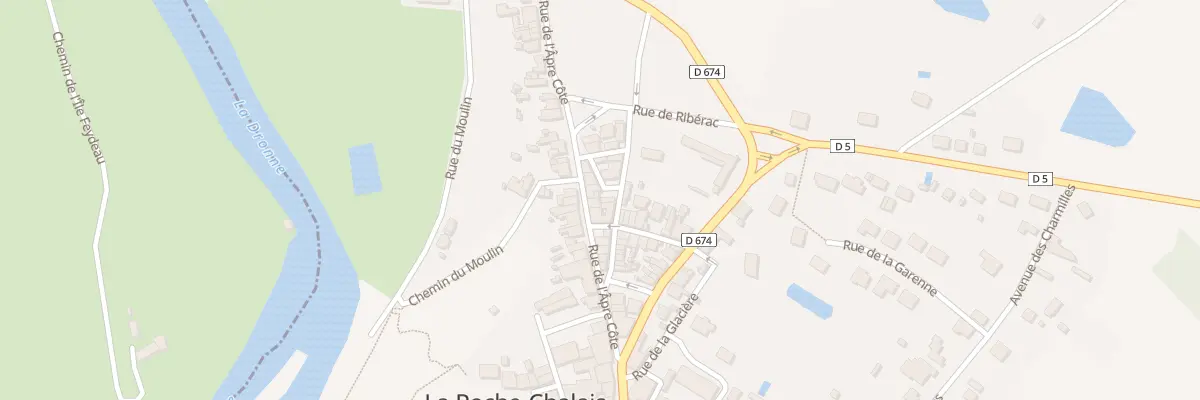 Plan du 17 Rue de l’Apre Côte à La Roche-Chalais