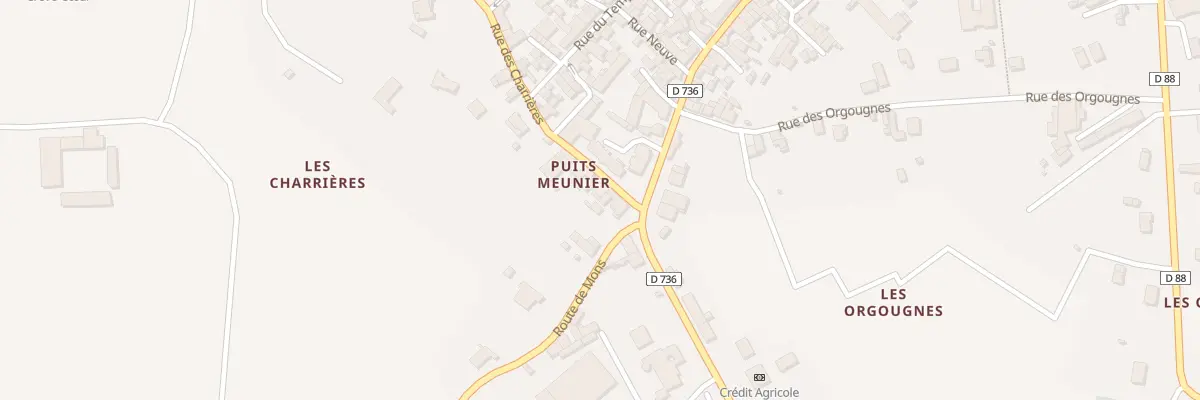 Plan du 5578 Puits Meunier à Aigre