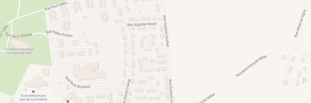 Plan du 21 Rue Gustave Courbet à Saint-Seurin-sur-l’Isle
