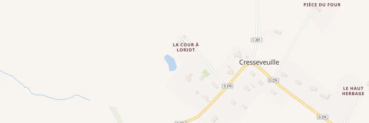 Plan du 5038 La Cour A Loriot à Cresseveuille